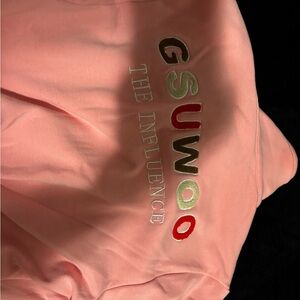 GSUWOO Pink Hoodie